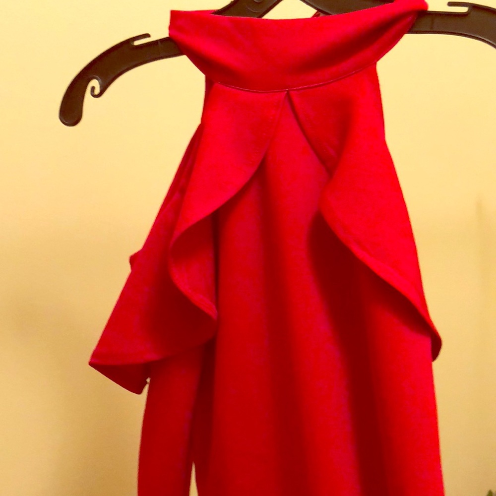 Cold-Shoulder Sexy Dress